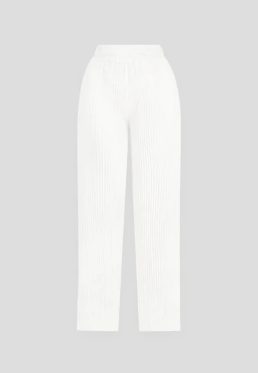 Pleated Trousers - Off White