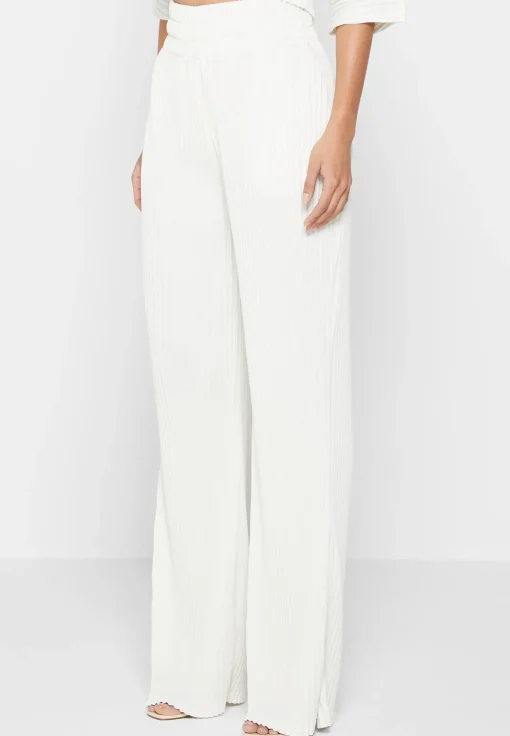 Pleated Trousers - Off White