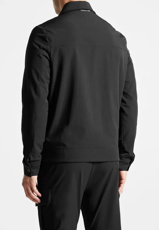 Technical Cargo Jacket - Black