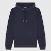 Éternel Neoprene Regular Fit Hoodie - Navy
