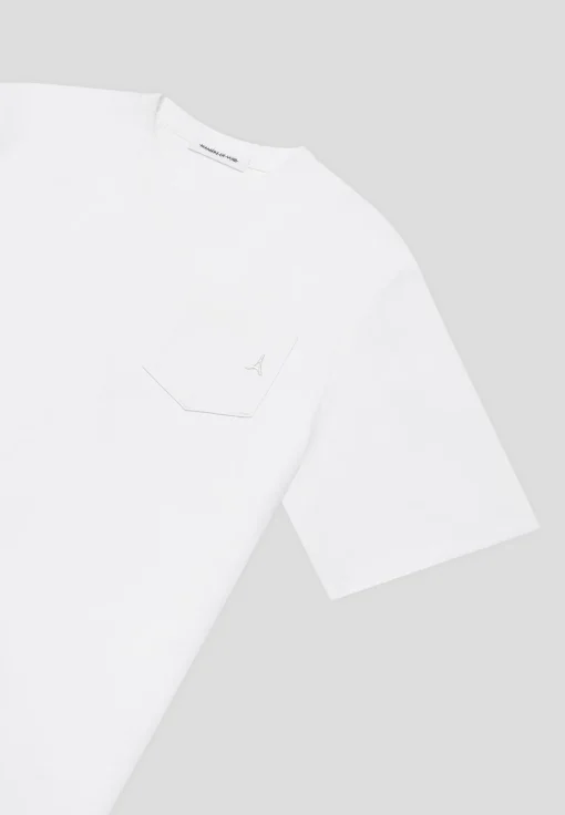 Éternel Oversized Fit Cotton T-Shirt - White